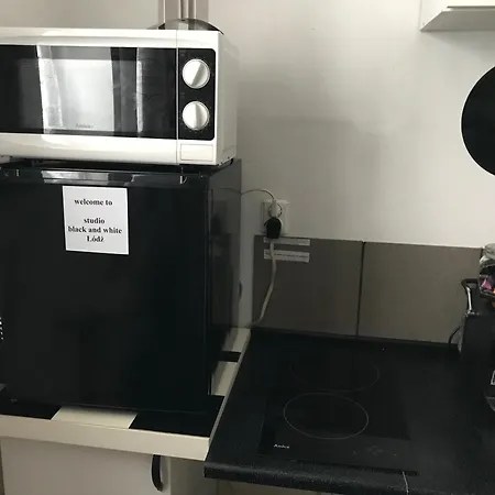 Black And White Apartamento Łódź